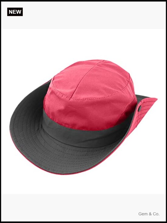 4 Pack Women\'s Ponytail Sun Hat UV Protection Foldable Mesh Wide Brim Beach main image 6